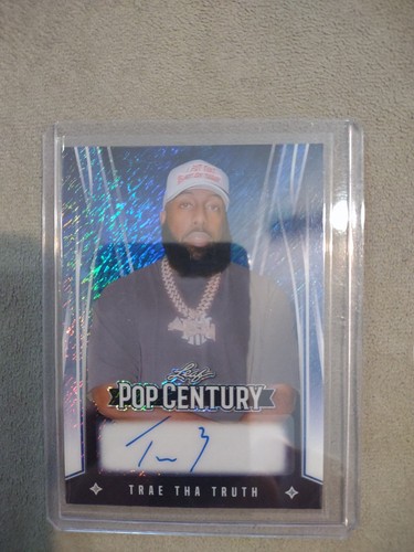 Hoja Pop Century Shimmer Blue Texas Rapper Trae Tha Truth 2025 automático 3/3 sp como nuevo⭐ - Imagen 6 de 24