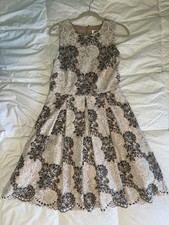 Eliza J Fit & Flare Sleeveless Pink Floral Women’s Dress Size 8