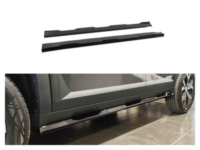 Side Skirts Extensions for Dacia Duster III (DJF) 2024-Gloss Black