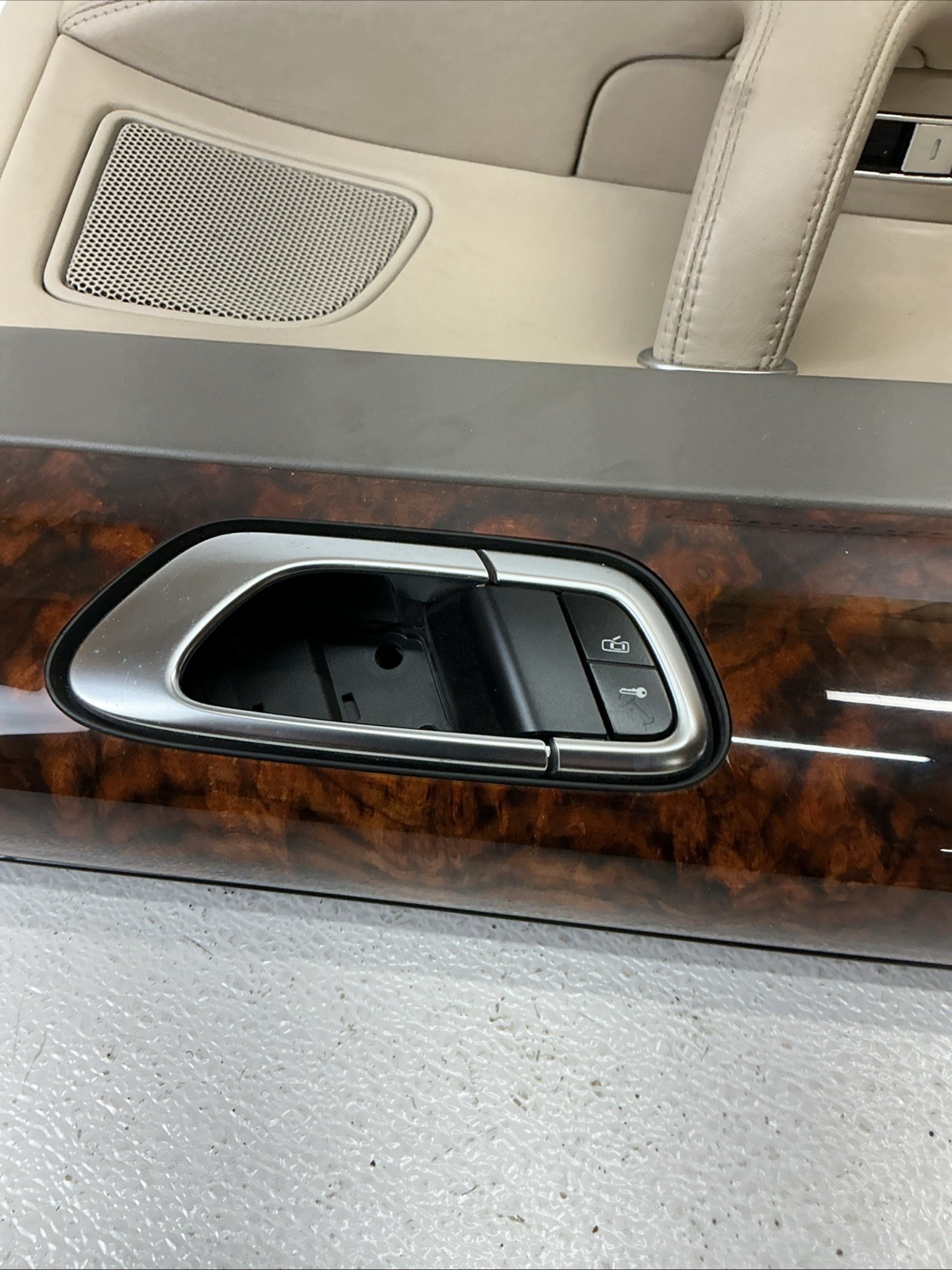 06-12 Bentley Continental Flying Spur Rear Left Side Interior Door Panel OEM
