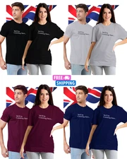 Unisex Mens Womens T Shirts 100% Cotton Plain Short Sleeve Tee Shirt