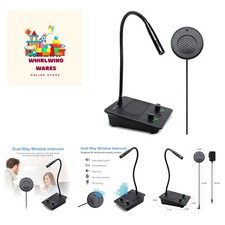 Window Speaker Intercom System,Dual Way Anti-Interference Intercommunication ...