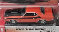 AW Auto World Vintage Muscle 1:64 1970 Dodge Challenger T/A orange