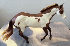 Breyer Trad. #712393 "NOTORIOUSLY FRAMED" Silver Bay Map Overo Quarter Horse EXC