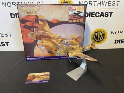 CORGI AVIATION AA28903 1:72 SCALE BRISTOL BEAUFORT MK.1A EK979 EGYPT 1944