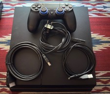 Sony PlayStation 4 Console 500GB with Controller in black