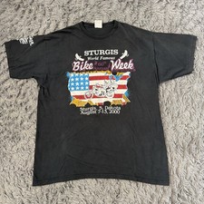 Vintage Sturgis Legend Lives On Shirt Men’s Size 2xl Made In USA Bike Week 90s