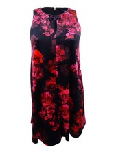 Tommy Hilfiger Women's Floral Print A-line Dress