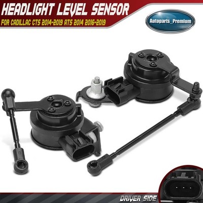 2Pcs Driver Side Headlight Level Sensor for Cadillac ATS CTS 2014 2015-2019 RWD