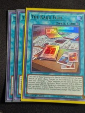 Yugioh - 3x The Kaiju Files BLRR-EN091 1st Ultra Rare NM