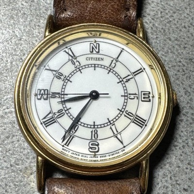 Citizen Watch Gold Tone 6030-S04565 SMW New Battery