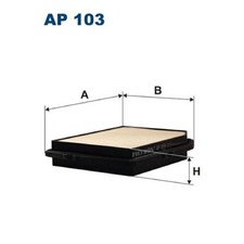 Filtron Luftfilter AP103 17220PM7000 17220PM7306 17220PM7F00 | 22459199
