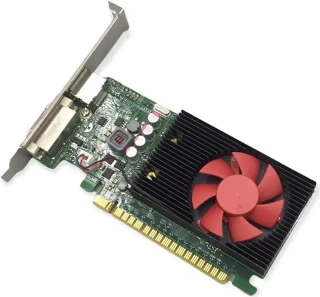 Carte Graphique GT 730 4GB GDDR3 - PCIe, Ports HDMI/DVI/VGA - Générique