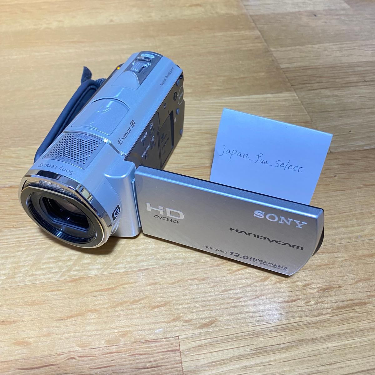 Sony Handycam HDR−CX500V 【公式通販】