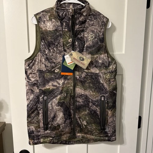 Magellan Outdoors Pro Hunting Puffer Vest Mossy Oak Terra Camo 3M Mens S New - product listing photo