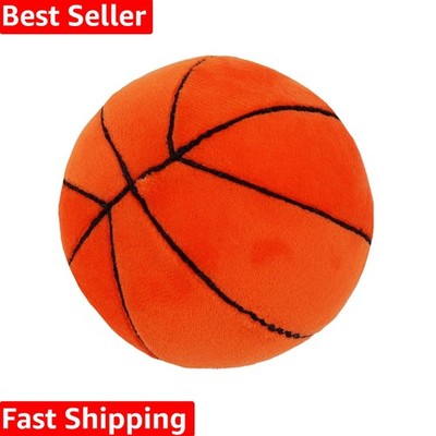 3'' My First Basketball - Plush Baby Rattle Sensory Toy - Safe Soft Sports Toy...