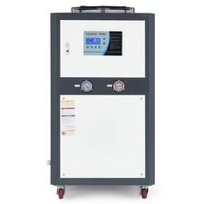 CREWORKS 8 Ton Air-cooled Industrial Water Chiller Low GWP with 140L Tank