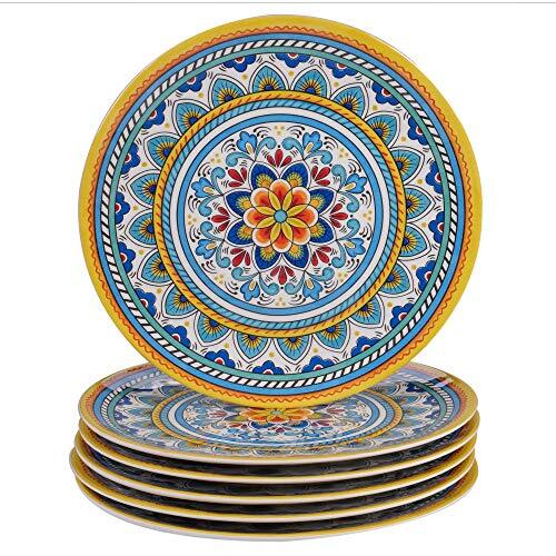 Certified International Portofino 12 Piece Melamine Dinnerware Set
