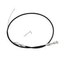 36" Adjustable Car Auto Throttle Cable Accelerator Cable Stainless Steel Black