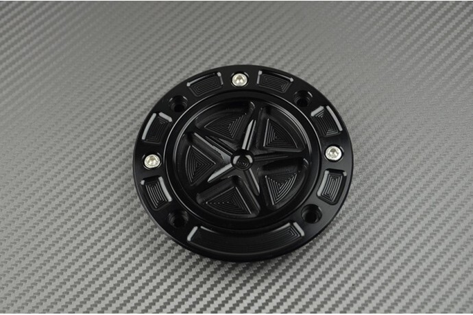 Bouchon de réservoir Suzuki GSXF 1100 1995 à 1999 racing noir sans clé