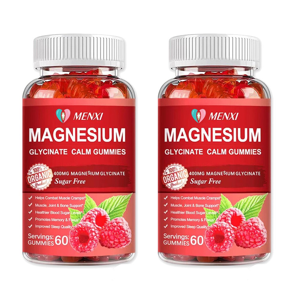 Magnesium Glycinate Gummies Improved Sleep,Relieve Stress,Anxiety
