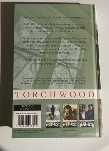 DOCTOR WHO UNIVERSE - TORCHWOOD The House that Jack Built HARDCOVER Book NEW! - Picture 2 of 2
