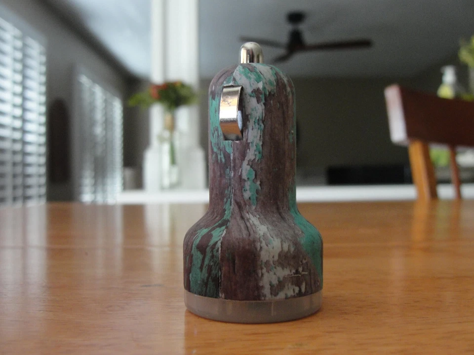 Adaptador Cargador Coche Rápido Doble Puerto USB PD iPhone Samsung Android Teléfono Celular * Foto 3 de 4