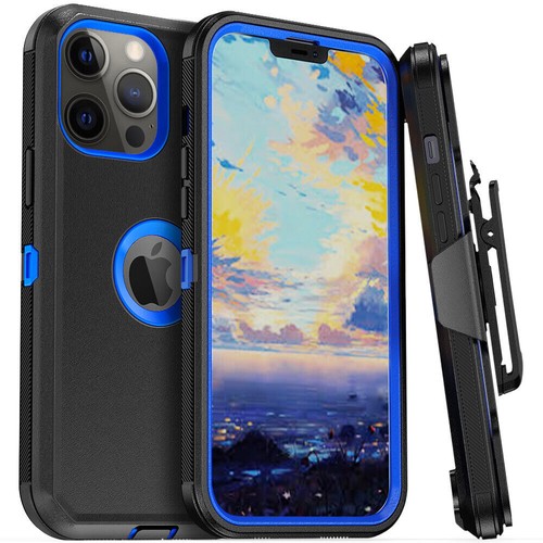 For iPhone 13 Pro 13 Mini 13 Pro Max Shockproof Defender Case Cover+Belt Clip - Picture 54 of 71