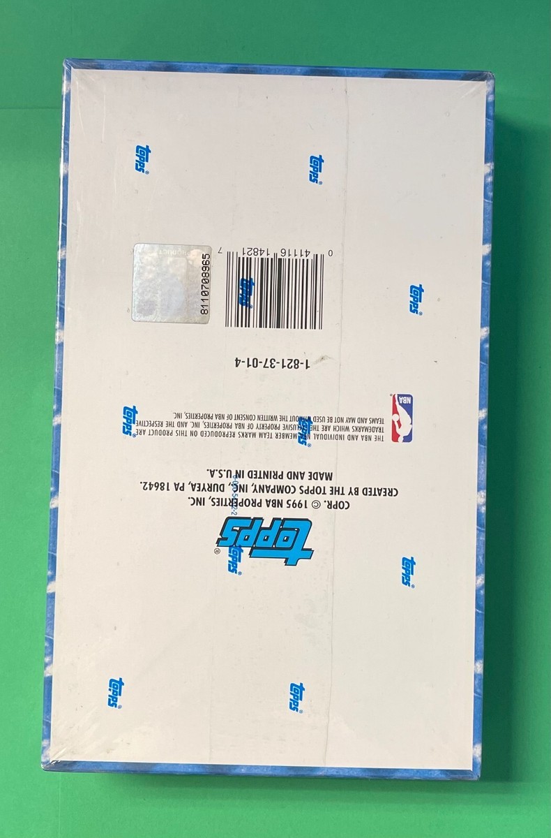 1994-95 TOPPS EMBOSSED NBA BASKETBALL CARDS SEALED BOX 24