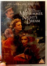 A Midsummer Night's Dream 1999 William Shakespeare Comedy Rare DVD Classic