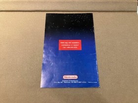 Nintendo NES Advantage Joystick Controller Original User Manual Instructions