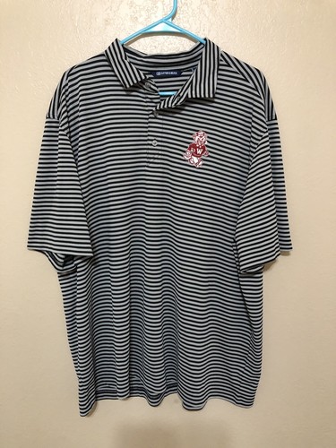 Vintage Cutter & Buck Mens Polo Shirt Washington State Cougars WSU Size XXL Rare