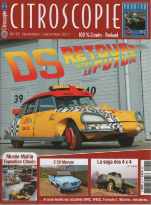 CITROSCOPIE 62 CITROEN 2CV PICK-UP MORVAN 1972 CITROEN DS RETOUR VERS LE FUTUR 2
