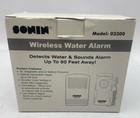 NEW 1999 SONIN Wireless Water Alam Monitor Detector Model 03300 Basement Garage