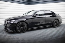Seitenschweller Ansatz für Mercedes-Benz E Klasse AMG Line W214 schwarz Schwelle Seitenschweller Ansatz für Mercedes-Benz E Klasse AMG Line W214 schwarz Schwelle