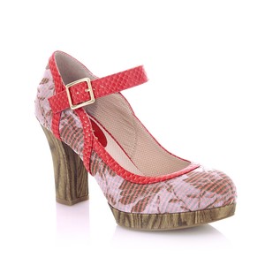 coral mary jane shoes