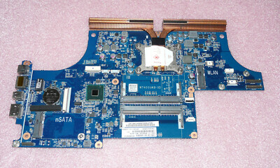 Mainboard 6-71-W7400-D03 Intel i7-4760HQ passend für Clevo W740SU, Schenker S413