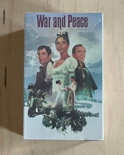 WAR AND PEACE (1956) Sealed Betamax Paramount Period Drama Romance Russia - 第 1/9 張圖片