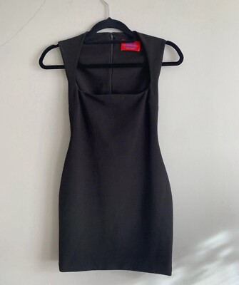 cora mini dress solace london Solace London Cora Fitted Mini Dress In Black - 71% Off