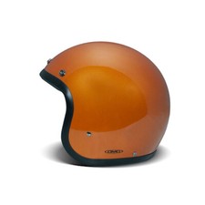 DMD Jet Retro Low Profile Open Face Motorcycle Helmet - Rame