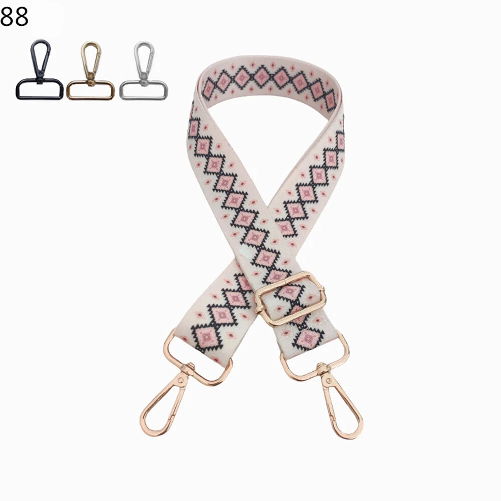 Adjustable Bag Belt Bag Accessories Color Bag Belt Ethnic Style Bag Belt Casual