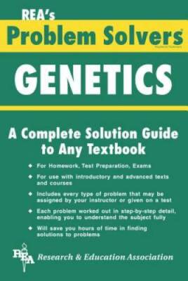 Genetics Problem Solver (Problem Solvers Solution Guides) - Paperback - GOOD