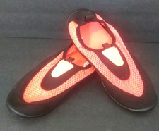 Water Shoes Kids Youth Boys Girls Size 5/6 Black Orange Beach Swimming Slip Ons