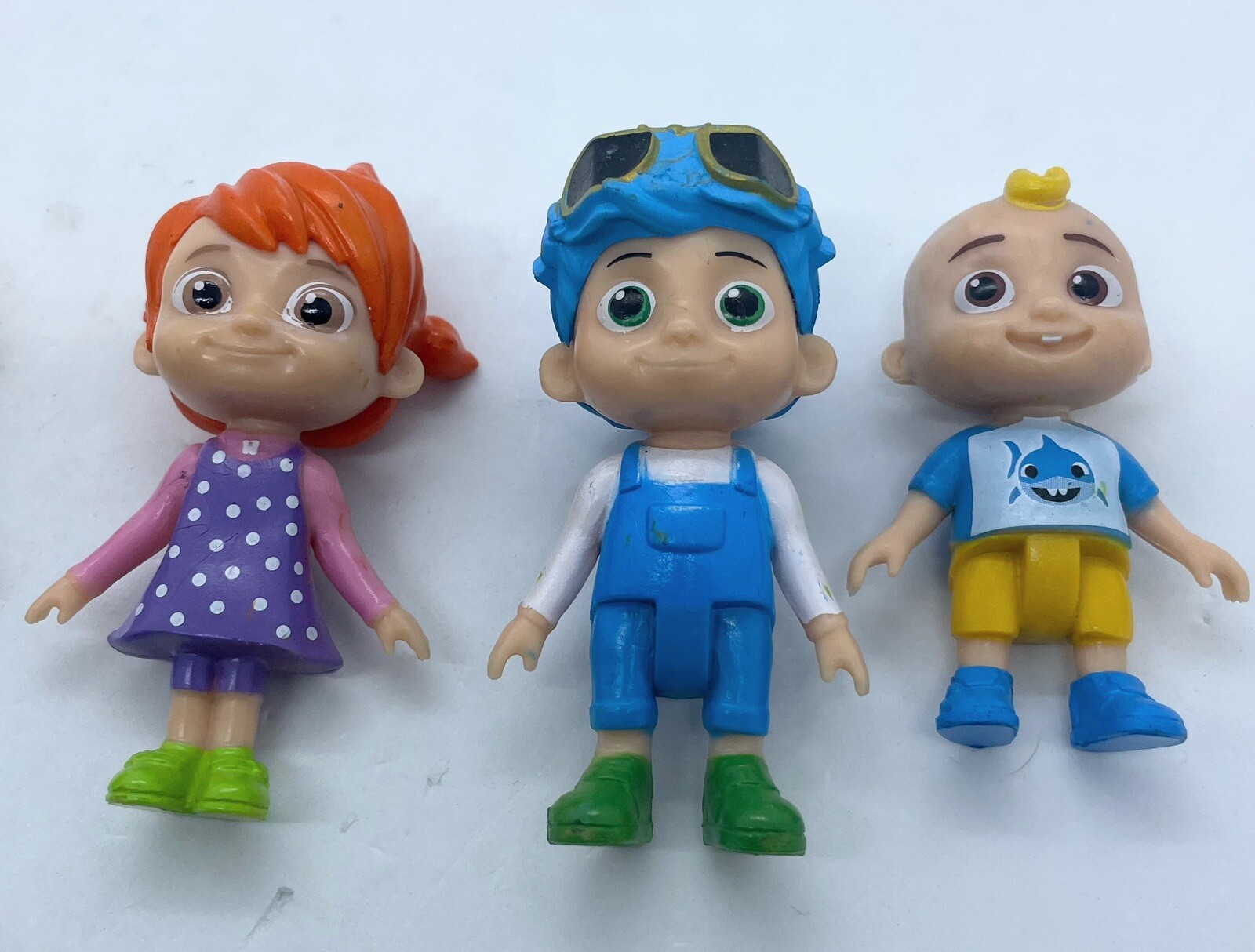 Cocomelon Friends & Family, 6 Figure Pack - 3 Inch Character Toys