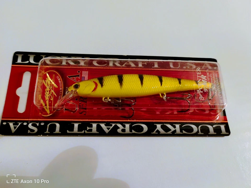 Luckycraft Slender MR Wobbler/97mm./Tiger-Perch/Seltene Farbe/  - Bild 4 von 4