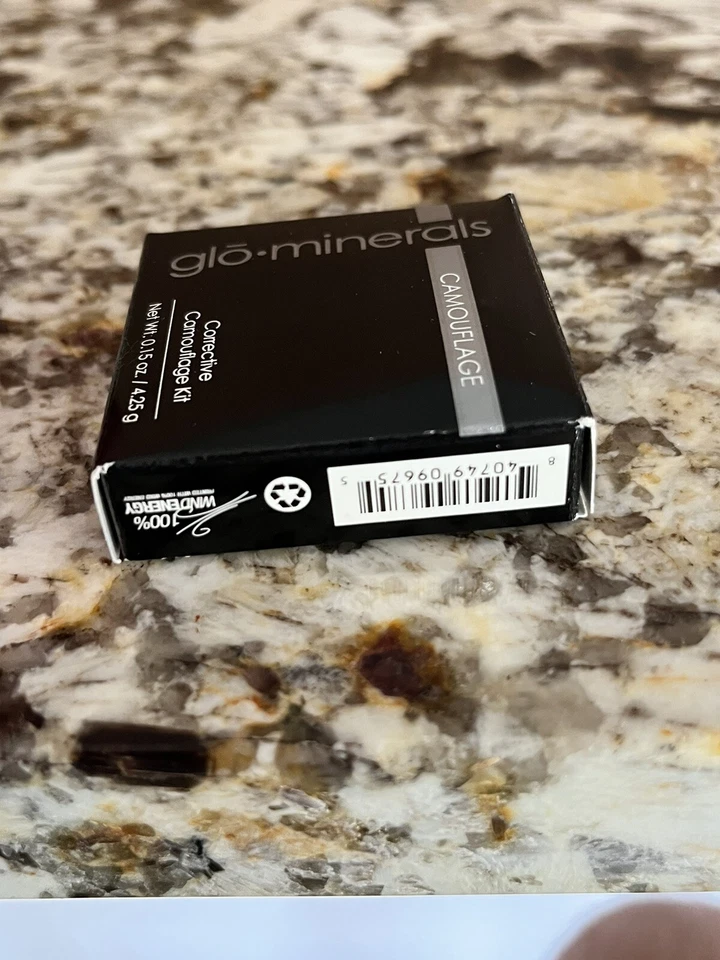 Glo Corrective Camouflage Kit. Concealer Glominerals 4.25g New Beauty 4 Shades - Image 3 of 4