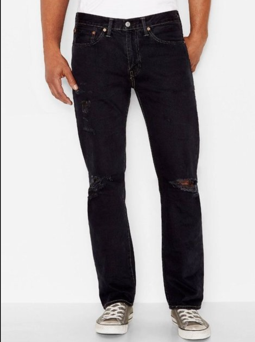 LEVI’S rubber coating black denim pants Levi's® X Kiko Kostadinov Denim Trousers - Black | Levi's® US