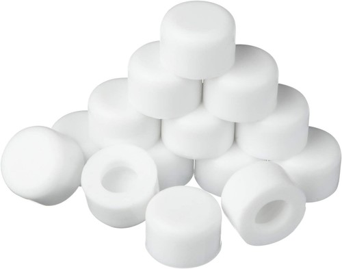 Outus 15 Pcs Rubber Door Stop Silicone Replacement Caps Tips White - Picture 5 of 7