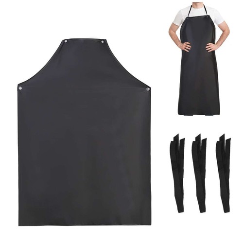 Heavy Duty PVC Waterproof Apron Chemical Resistant Industrial Apron