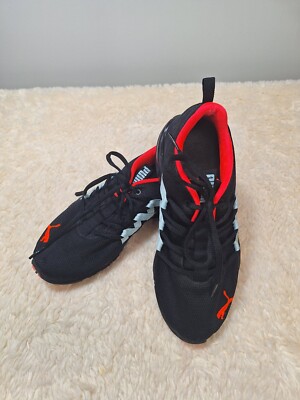 Puma Womens Riaze Prowl Black Ignite Pink Running Shoes 190305-10 Size 